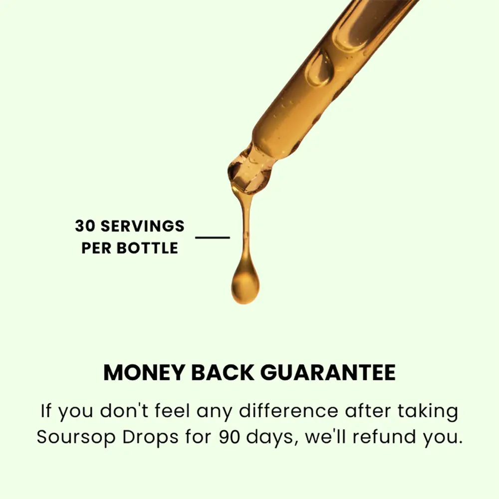 100% Organic 10-in-1 Soursop Mucus Cleanse Drops