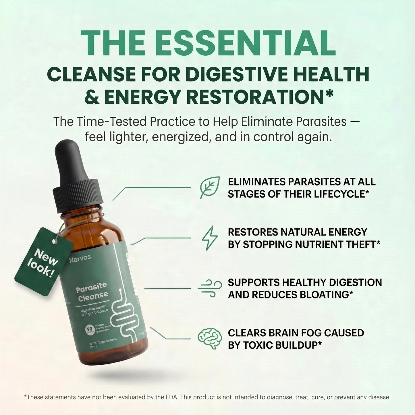 Black Walnut Wormwood Clove 2-Step Parasite Cleanse
