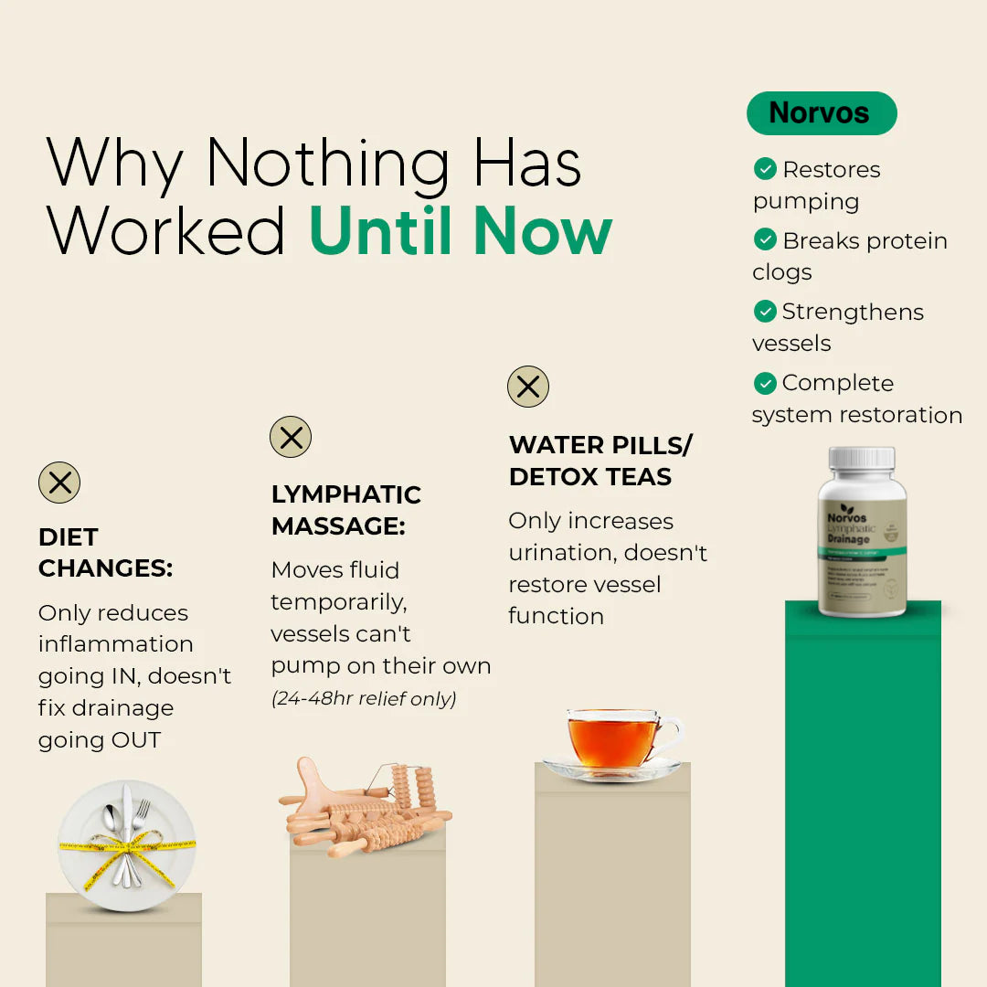 Lymphatic Drainage Capsules by Norvos™