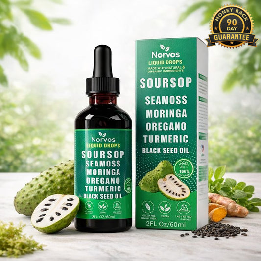 100% Organic 10-in-1 Soursop Mucus Cleanse Drops