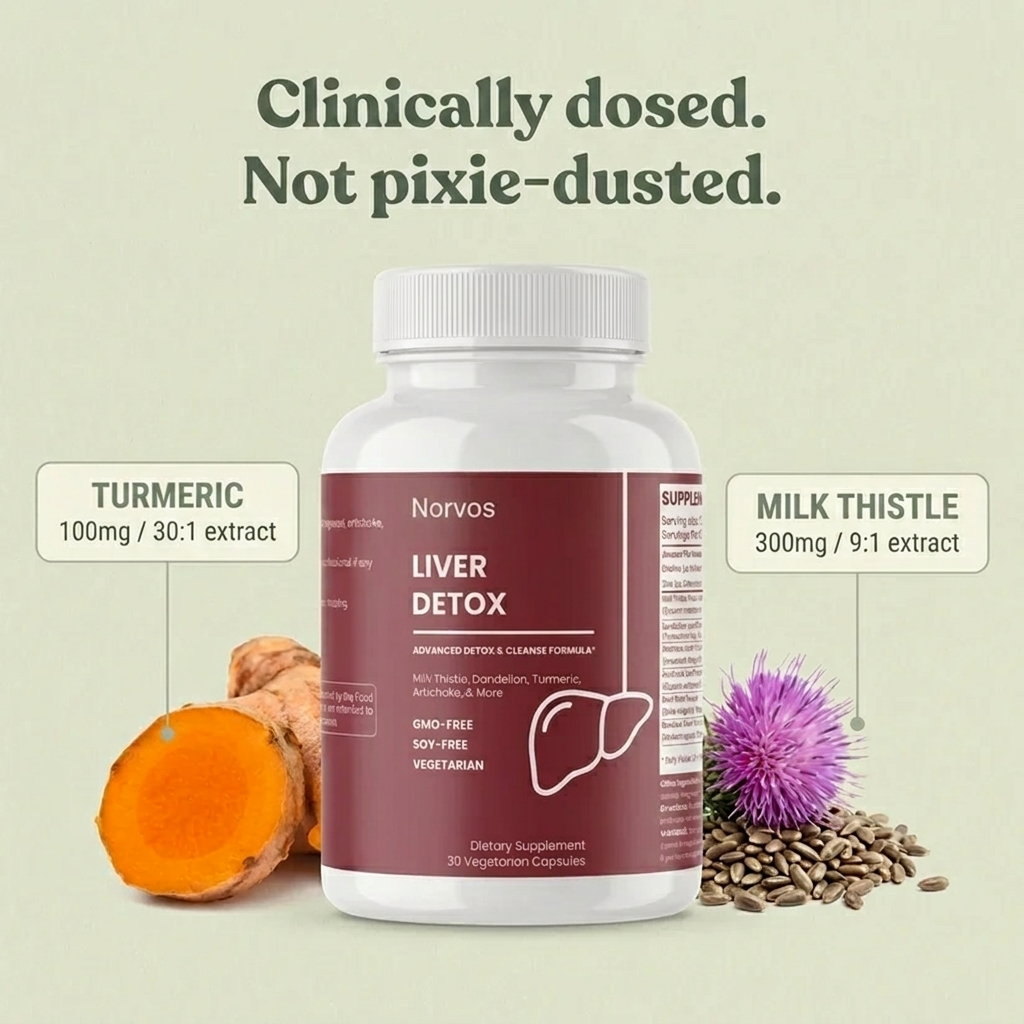 Norvos™ Liver Detox — The Day-5 Difference Maker