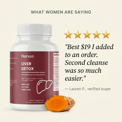 Norvos™ Liver Detox — The Day-5 Difference Maker