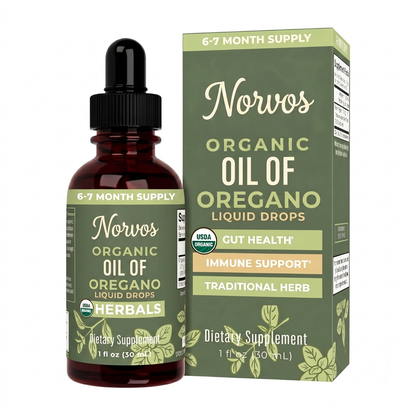 Norvos™ Organic Oil Of Oregano Liquid Drops