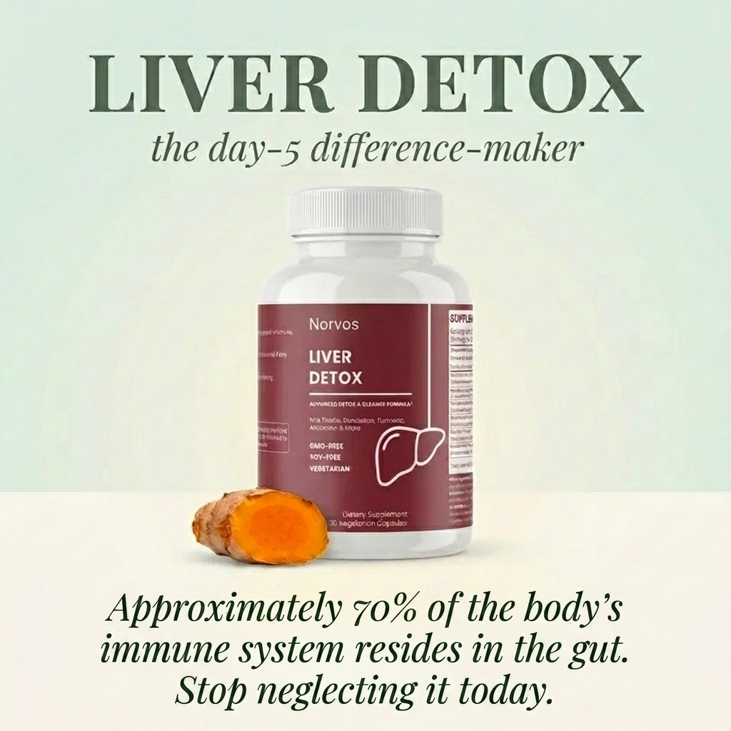 Norvos™ Liver Detox — The Day-5 Difference Maker