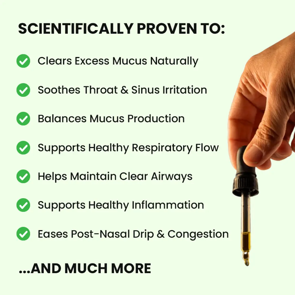 100% Organic 10-in-1 Soursop Mucus Cleanse Drops